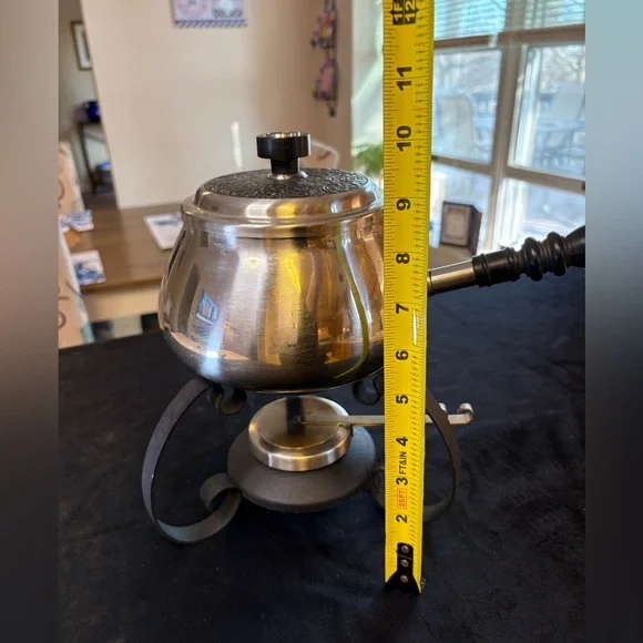 Vintage Oneida Stainless Steel Fondue Pot Set - Picture 11 of 11